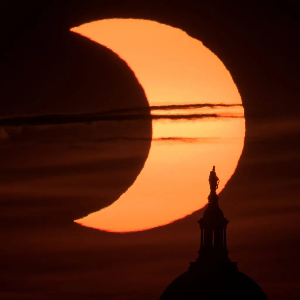Solar eclipse: Artemis II Captures from Deep Space
