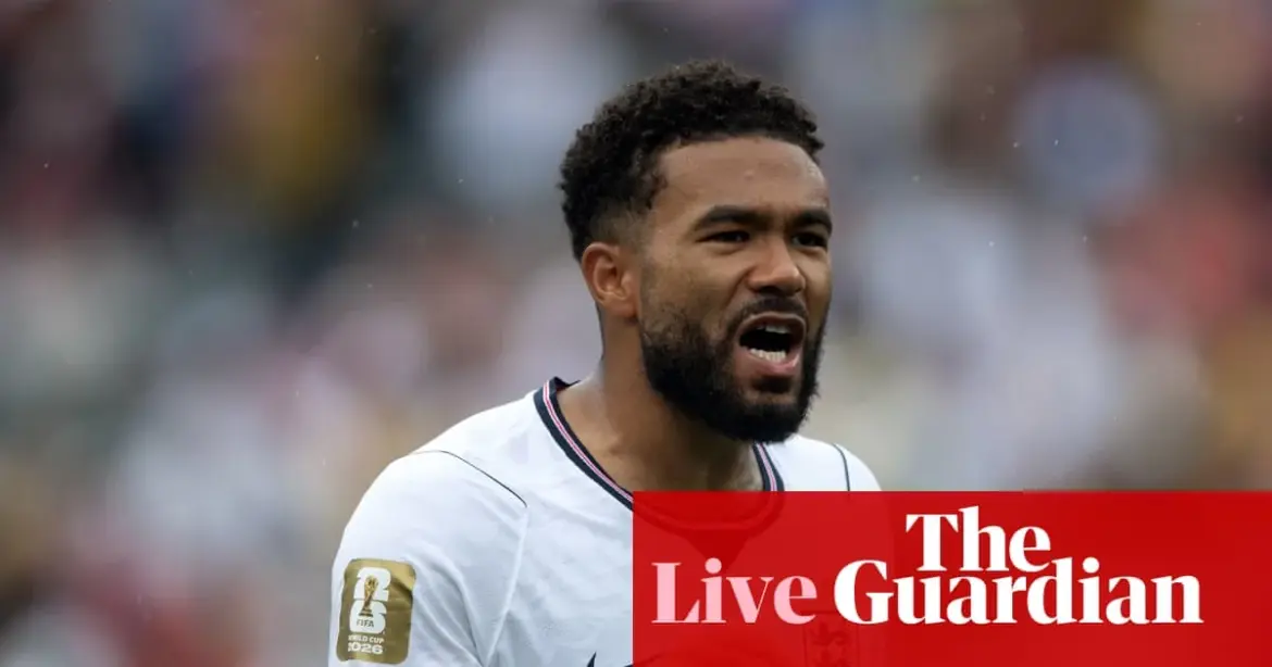 England manager defends full-back strategy after Reece James injury ahead of Panama match