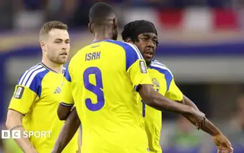 Japan 1-1 Sweden: Both sides through to last 32 of World Cup after draw