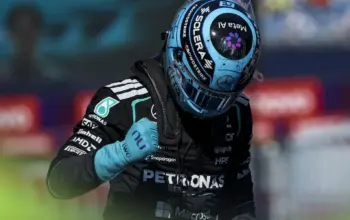 Austrian Grand Prix: George Russell grabs pole from Charles Leclerc after Max Verstappen crash