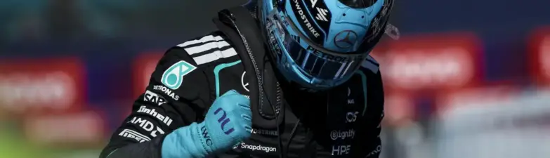 Austrian Grand Prix: George Russell grabs pole from Charles Leclerc after Max Verstappen crash
