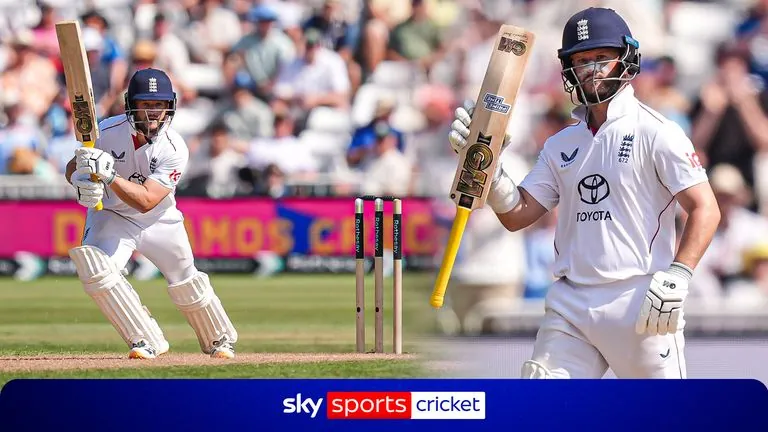 Ben Duckett against New Zealand in England's third Test