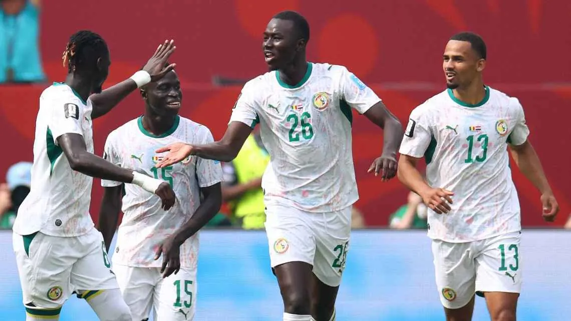 Senegal celebrateCole Burston / AFP via Getty Images