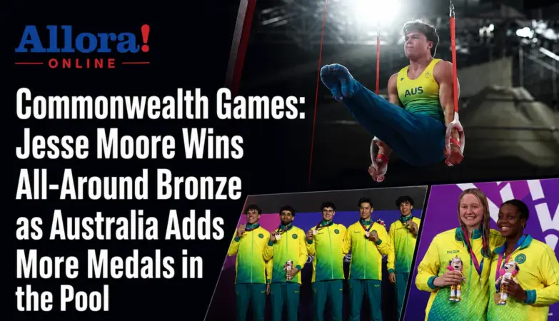 Gymnast stuns with epic gold, Browning slams heats system