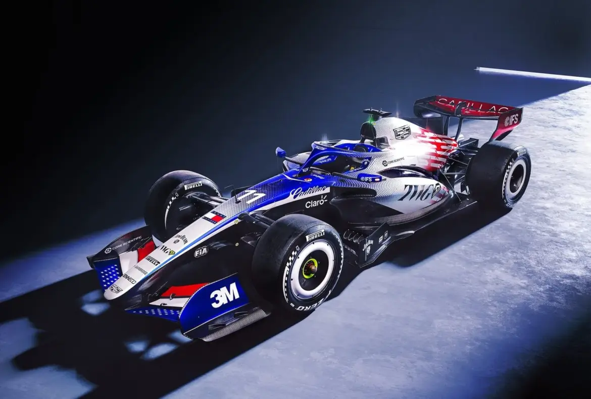 Cadillac unveils special livery for British Grand Prix at Silverstone