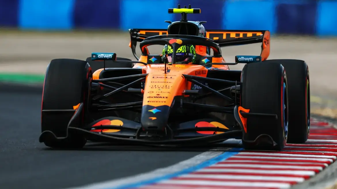 Norris leads Hamilton and Antonelli in Hungary practice session