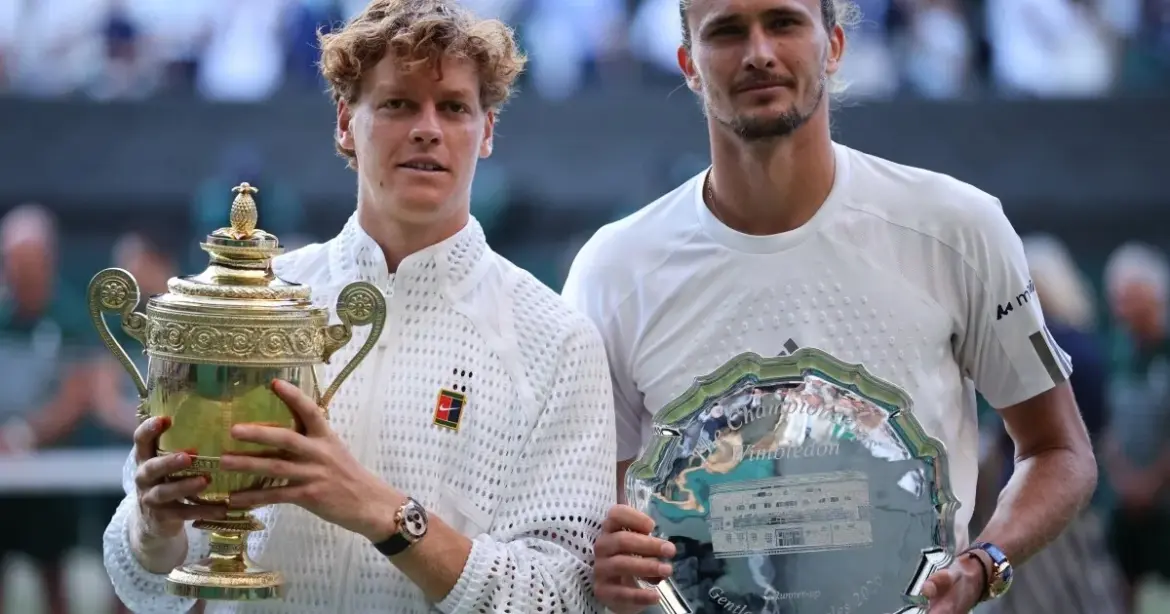 Sinner defends Wimbledon title against Zverev in intense final