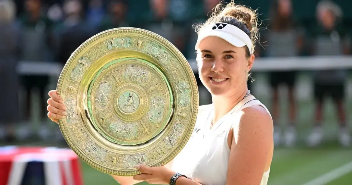 Noskova wins Wimbledon title after overcoming mid-match nerves