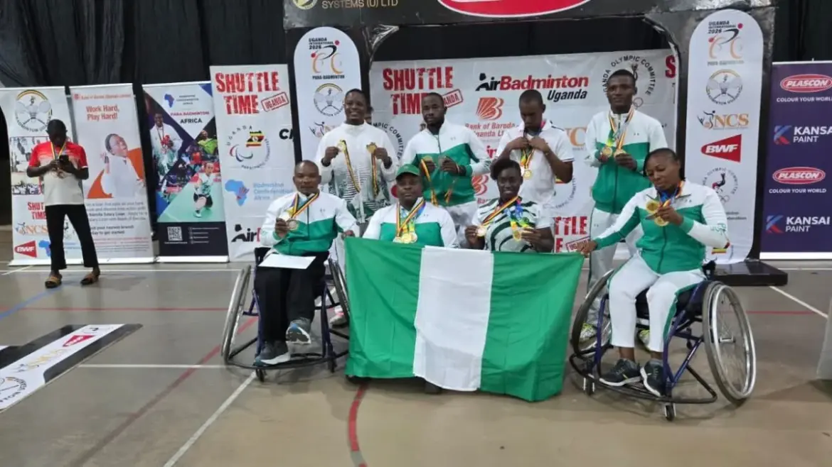 Nigeria secures 14 medals at Uganda Para Badminton International Championship
