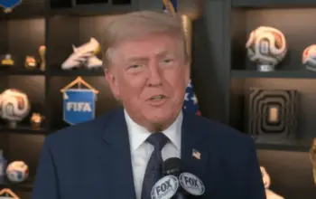 Trump celebrates the World Cup as a US victory as he prepares to present trophy to the winning team - AP News