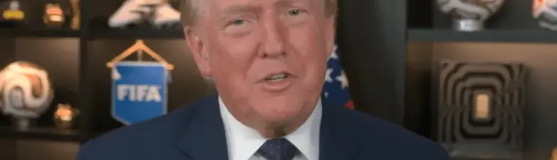 Trump celebrates the World Cup as a US victory as he prepares to present trophy to the winning team - AP News