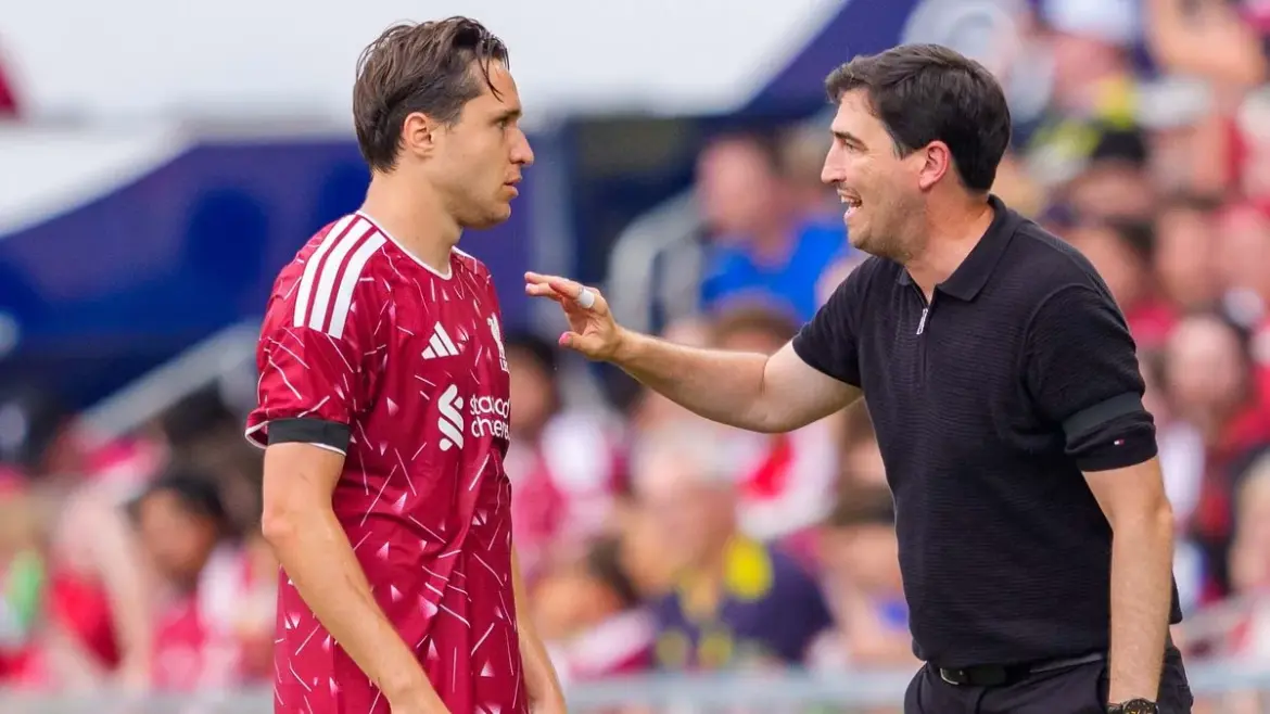 Liverpool forward Federico Chiesa expresses happiness at club amid speculation