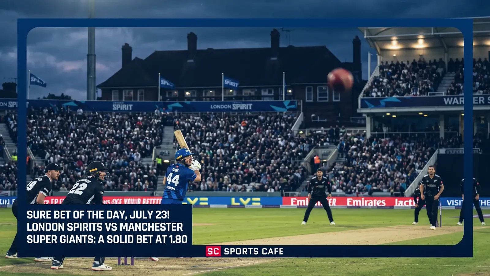 Sure Bet of the Day, July 23